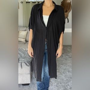 Long cardigan/shall